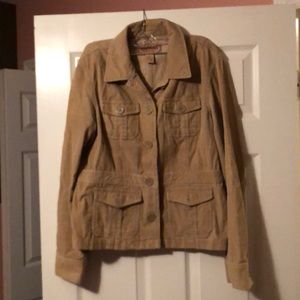 Camel corduroy jacket